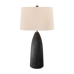 Modern European furniture - Textured Black Ceramic Table Lamp by Uttermost Jett - www.oroa.com