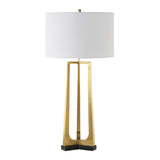 Antique Brass Tapered Table Lamp | Uttermost Crossroads