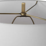 Antique Brass Tapered Table Lamp | Uttermost Crossroads