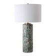 Modern European furniture - Crackled Ceramic Table Lamp - www.oroa.com