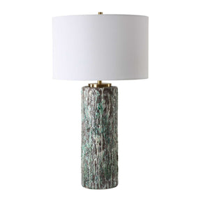Crackled Ceramic Table Lamp by Uttermost Meltdown