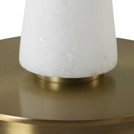 Polished Alabaster Table Lamp | Uttermost Unify