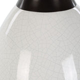 Modern European furniture - Ceramic White Table Lamp - www.oroa.com
