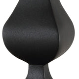 Satin Black Buffet Lamp | Uttermost Hightower