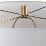 Modern European furniture - Black Teardrop-Shaped Table Lamp - www.oroa.com