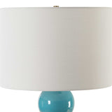 Blue Ceramic Spheres Table Lamp | Uttermost Palawan