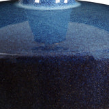 Modern European furniture - Blue Ombre Ceramic Table Lamp - www.oroa.com