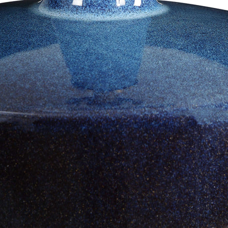 Modern European furniture - Blue Ombre Ceramic Table Lamp - www.oroa.com