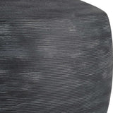 Ribbed Gray Ceramic Table Lamp | Uttermost Graphite