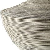 White Distressed Ceramic Table Lamp | Uttermost Carafe