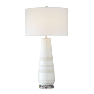   White & Gray Ceramic Table Lamp | Oroa.com