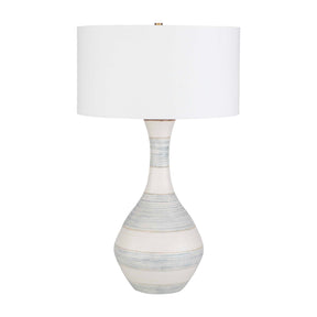 Modern European furniture - Stripes Ceramic Table Lamp by Uttermost Potter - www.oroa.com