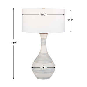  Stripes Ceramic Table Lamp | Oroa.com