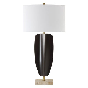   Black Iron Modern Table Lamp | Oroa.com