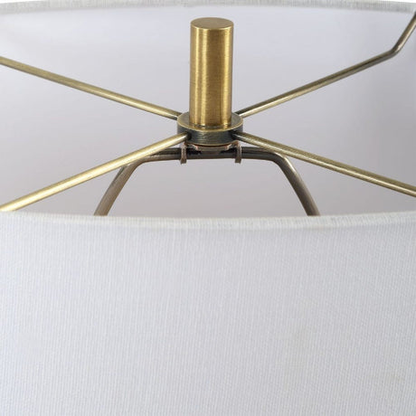 Black Iron Modern Table Lamp | Uttermost Kure