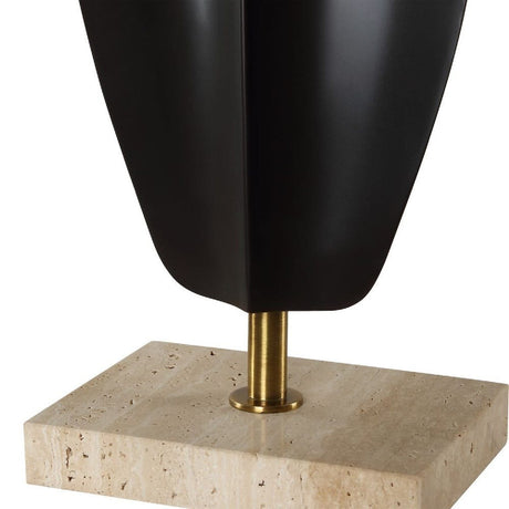 Black Iron Modern Table Lamp | Uttermost Kure