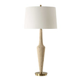 Modern European furniture - Travertine Inspired Table Lamp - www.oroa.com