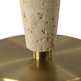 Modern European furniture - Travertine Inspired Table Lamp - www.oroa.com