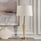 Modern European furniture - Travertine Inspired Table Lamp - www.oroa.com