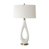 White Stone Table Lamp | Uttermost Promenade
