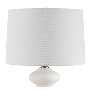   White Porcelain Table Lamp | Oroa.com