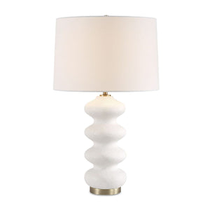   White Porcelain Table Lamp | Oroa.com