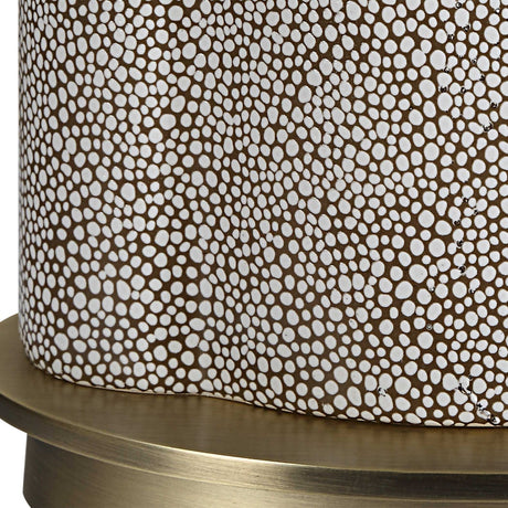 White Dotted Porcelain Table Lamp | Uttermost Dapple