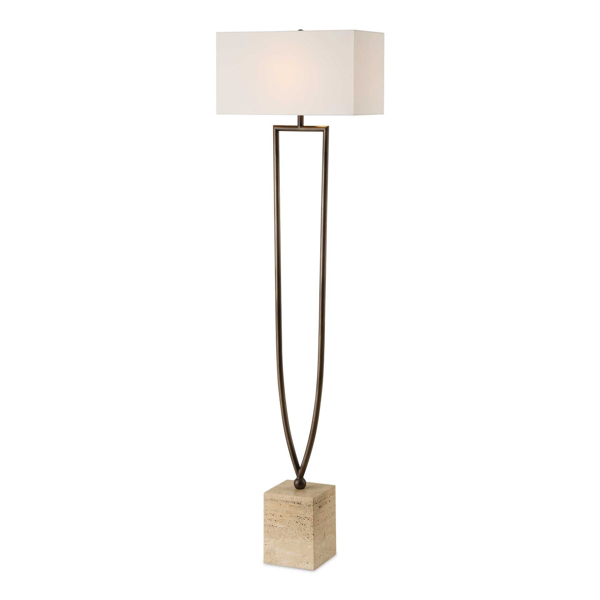 Modern European furniture - Split Dark Bronze Floor Lamp - www.oroa.com