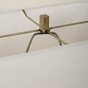   U-Shaped Travertine Table Lamp | Oroa.com