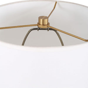   Gold Metal Base Buffet Lamp | Oroa.com