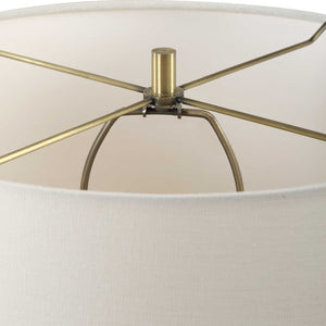   Beige Travertine Table Lamp | Oroa.com