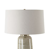 Modern European furniture - Tan Glazed Ceramic Table Lamp - www.oroa.com