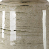 Modern European furniture - Tan Glazed Ceramic Table Lamp - www.oroa.com