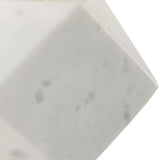 Modern European furniture - Faceted White Marble Table Lamp - www.oroa.com