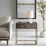 Modern European furniture - Faceted White Marble Table Lamp - www.oroa.com