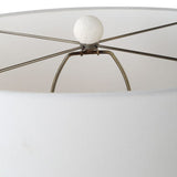 White Textured Ceramic Table Lamp | Uttermost Vida
