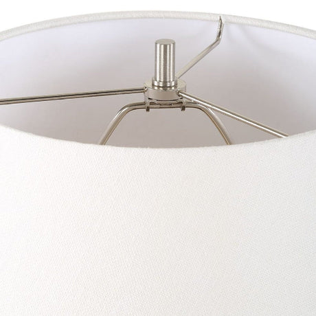 Distressed Black Ceramic Table Lamp | Uttermost Beckley
