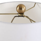 Brown Seeded Glass Buffet Lamp | Uttermost Sienna