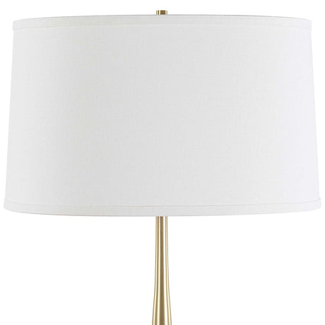 Brass Spindle Base Table Lamp | Uttermost Booker