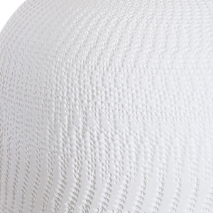   Hand-Carved White Ceramic Table Lamp | Oroa.com