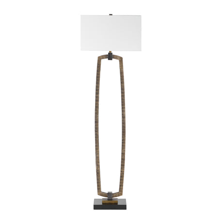 Modern European furniture - Carved Antique Gold Floor Lamp - www.oroa.com