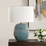 Textured Ceramic Table Lamp | Uttermost Elysia