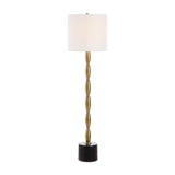 Antique Brass Stem Buffet Lamp | Uttermost Ezra