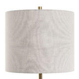Textured Black Ceramic Buffet Lamp | Uttermost Blacktop