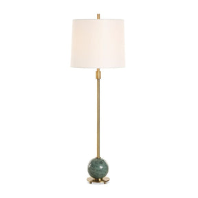 Green Marble Orb Buffet Lamp by Uttermost Bledel