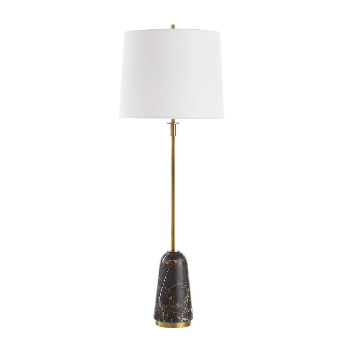   Black Marble Base Buffet Lamp | Oroa.com