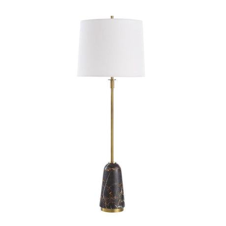 Black Marble Base Buffet Lamp | Uttermost Jenson