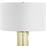Modern European furniture - Transparent Green Glass Table Lamp - www.oroa.com
