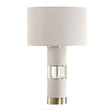 Modern European furniture - Linen & Crystal Table Lamp - www.oroa.com