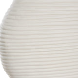 Modern European furniture - White Ceramic Organic-Shaped Table Lamp - www.oroa.com